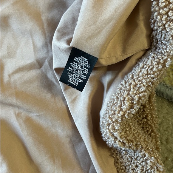 Sanctuary Crafted & Tailored Snap Front Teddy Coat Sherpa Jacket Faux Fur SZ XL - Picture 8 of 9